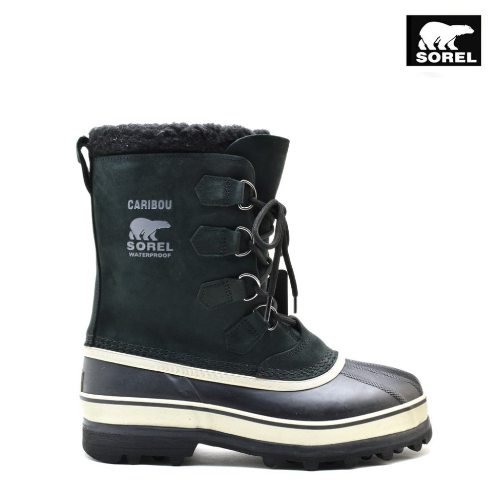 SALE Sorel Men's Caribou Faux Fur Waterproof Boots